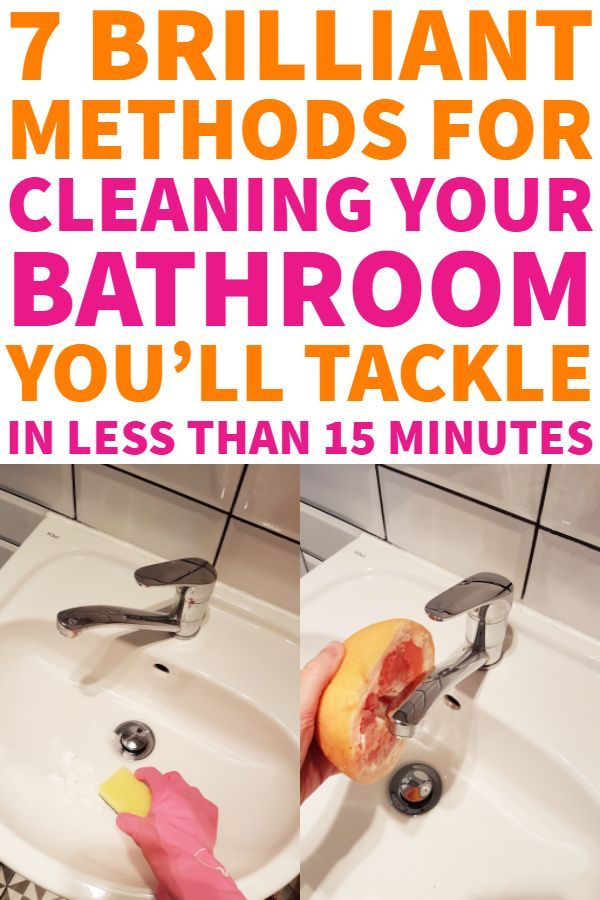 Bathroom Cleaning Secrets From the Pros